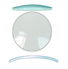 1.0MM THICK DOUBLE DOMED WATCH MINERAL CONCAVE GLASS WATCH CRYSTAL 16MM-42MM picture