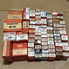 NOS Standard Ignition Parts Contact Sets Condensers Rotors & More Lot of 78 picture