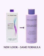 PRO ADDICTION Multi-Protein Straightening Smoothing System PURPLE 33.8oz 1000ml picture
