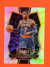 2016-17 Panini Select Premier Level Silver Prizm Carmelo Anthony #142 HOF picture