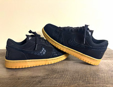 Nike Big Nike Lux Low Men’s Black/Gum Low Top Lace Up Sneakers size:8.5 picture