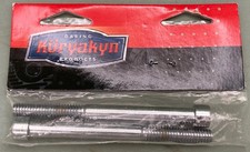 KURYAKYN 8066 CHROME BOLT SET FOR LARGE ISO, DUALLY FOOTPEGS 5/16-18 X 3.55