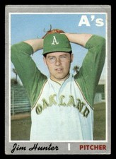 1970 Topps #565 Jim Hunter picture