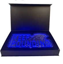 NFL Carolina Panthers 2026 PSL Owner Exclusive | Neon Sign Keep Pounding | New picture