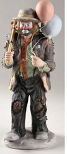 Flambro Emmett Kelly Jr Clown Weary Willie Balloons For Sale Figurine Signed picture
