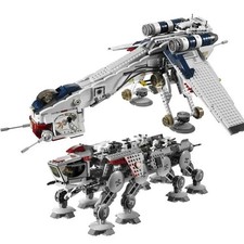 NEW 1758 PCS Republic Dropship AT-OT Walker Star Wars Generic Building Set picture