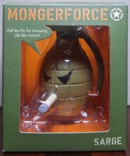 Kidrobot Frank Kozik Mongerforce Sarge Green Grenade 5