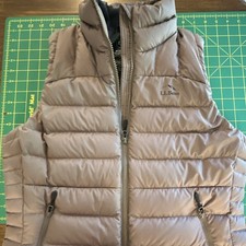 L.L.Bean Women’s Down Puffer Vest Full Zip w/ Pockets Size S picture