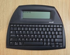 Very Nice Alphasmart Neo2 Fresh Internal Battery,  Software Updated,  AA & Cable picture