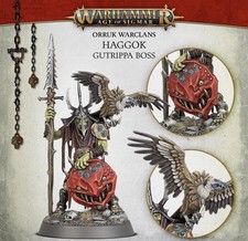 Warhammer AoS Orruk Warclans Haggok - Gutrippa Boss Store Anniversary - NIB picture