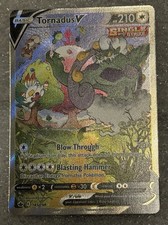 2021 POKEMON SWORD & SHIELD CHILLING REIGN #185 FULL ART/TORNADUS V picture