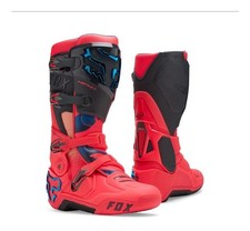 Fox Racing Instinct 2.0 Vision LE Boots - Pink/Black/Blue Size 11 - 38606-065-11 picture