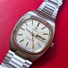 VINTAGE 1982  MEN  OMEGA  SEAMASTER  AUTOMATIC  SERVICED  1020  DAY  DATE  CLEAN picture
