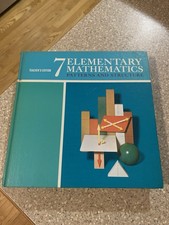Vintage Teacher’s Edition 1966 - Holt Elementary Mathematics Patterns - Grade 7 picture