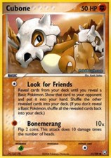 1x Cubone - 51/109 - Common Moderately Played Pokemon EX - Team Rocket Returns picture