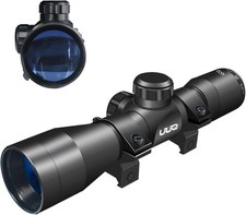 UUQ Tactical 4X32 Compact .223 .308 Scope Rangefinder Reticle/w 20mm Black  picture