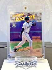 KEN GRIFFEY JR 1999 Topps Chrome LEAGUE LEADERS SP #224 Mariners HOF ⚡️ RARE picture