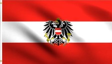 3x5 Austria Eagle Shield Crest Flag 3'x5' House Banner fade resistant polyester picture