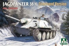 TAKOM-2181 Takom 1/35 Jagdpanzer 38(t) Command Version w/Winterketten picture