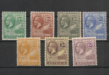 Antigua 1923/29 KGV Selection to 6d Fine Mint Hinged picture
