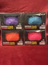 Authentic Super Cool Needoh Cats Set of 4 XL Plush Toys picture