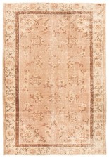 Vintage Traditional Hand-Knotted Area Rug 3'10
