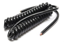 Alpha Wire 706 23AWG 6-Conductor PVC Coiled Retractile Cord, 1-4ft picture