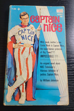 Vintage 1967 Captain Nice Paperback William Johnston Tempo Books picture