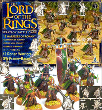 NEW: 12 WARRIORS of ROHAN~FOOT ~LotR/MIDDLE-EARTH Strategy Battle GAMES WORKSHOP picture