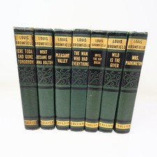 Louis Bromfield 7-Book Set Collier Collected Works Fiction Hardcover 1934-45 VTG picture
