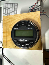 Clarion GR10BT GR10BT Bluetooth Marine Stereo Round Gauge Receiver picture