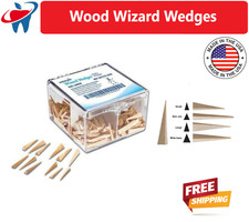 Dental Wizard Wedges Wide, Slim Jim, 100-500/Box, Assorted, Matrix wood picture