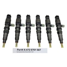 OEM Bosch Detroit Diesel DD15 TCO Fuel Injector Set 6 A4720701587 picture