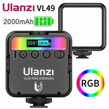 Ulanzi VL49 RGB Video Light Mini LED Camera Light 2000mAh Rechargable Fill Light picture