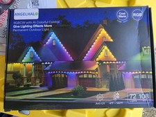 ANGELHALO Permanent Outdoor Lights Pro, 108ft With 72 LEDs for Daily and Accent picture