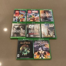 Xbox One Game Lot Lego Movie Marvel Call Of Duty Sea Thieves Saints Row Iv picture