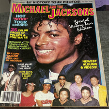 Teen Beat Michael and the Jacksons July 1984 Issue 45 Special Victory Tour Ed picture