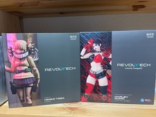 Revoltech Amazing Yamaguchi Toga Himiko Harley Quinn Red Black Ver. Figure JAPAN picture