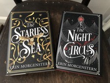 The Night Circus & The Starless Sea By Erin Morgenstern Signed ￼ picture