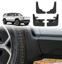BestEvMod Mud Flaps Splash Guards Compatible with Rivian R1S 2022-2026 picture