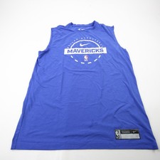 Dallas Mavericks Nike NBA Authentics Sleeveless Shirt Men's Multiple Sizes picture