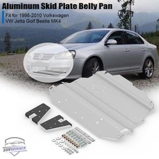 Aluminum Skid Plate Belly Pan For 99-10 VW Volkswagen Golf Jetta MK4 New Beetle picture
