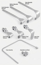 Bell-Hawkins Shoulder Frame and Blade Set of 8 Shoulder Arthroplasty Orthopedic picture