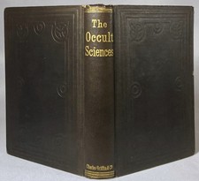1855 THE OCCULT SCIENCES Ghosts, Vampires, Demons, Exorcism SMEDLEY Antique Book picture