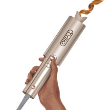 TYMO CurlPro Plus Automatic Rotating Curling Iron, 1'', Gold picture