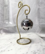 1975 Wallace Silver Plated Sleigh Bell Ornament Limited Edition  picture