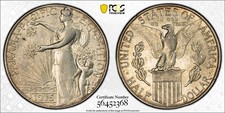 1915-S Panama-Pacific Expo. 50c Commemorative Silver Half Dollar PCGS AU Detail picture