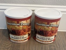 2-Provident Pantry Strawberry Diced Freeze Dried 7 Oz # 10 Can picture