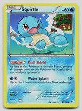 Squirtle 29/149 Common Boundaries Crossed Pokemon Lightly Played picture