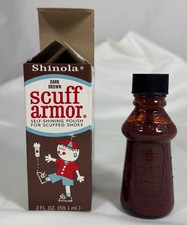 Vintage Shinola Dark Brown Shoe Polish New Old Stock 1960's picture